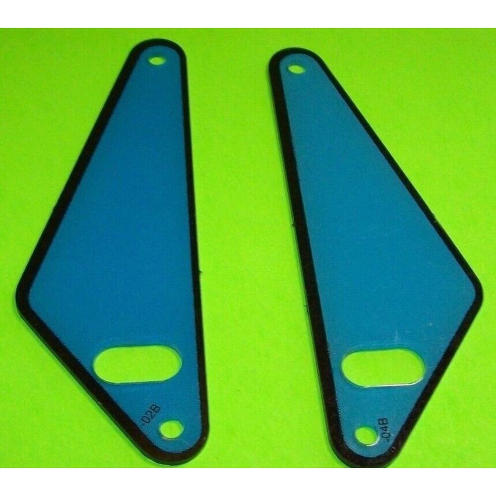 World Poker Tour Original 2006 Pinball Machine Plastic Slingshot Set Of 2